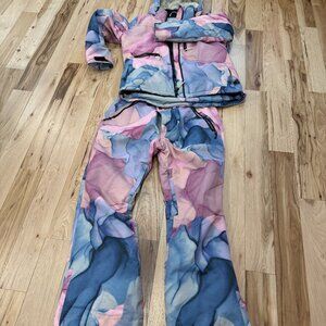 Boulder Gear Marbled Ski/Snowboard Outfit (coat and pants)